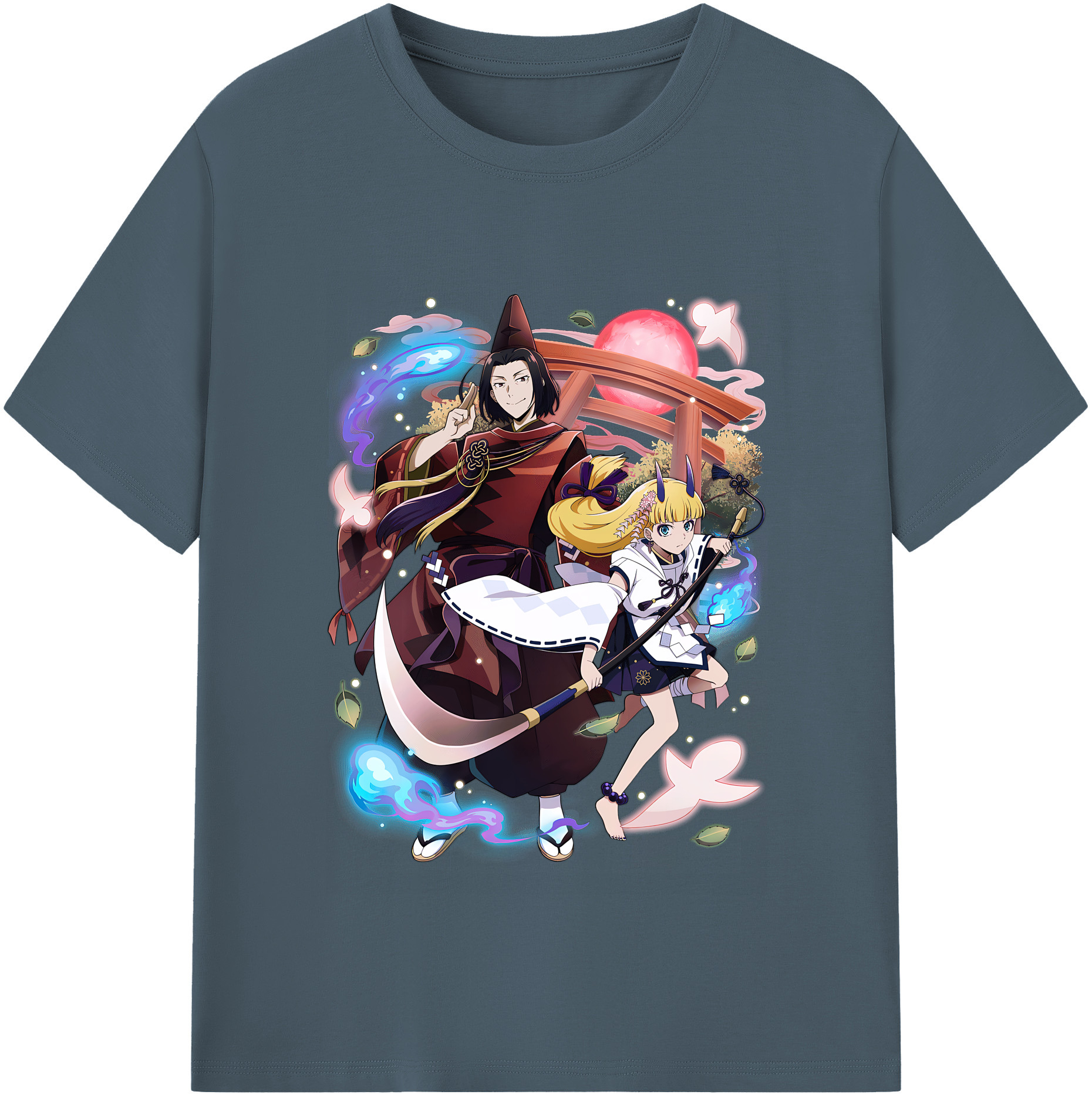 （画像用） 文豪ストレイドッグス Bungo Stray Dogs 綿100％半袖Tシャツ（フロントプリント）
